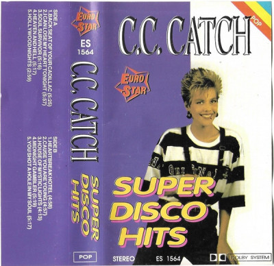 Casetă audio C.C. Catch &amp;ndash; Super Disco Hits foto
