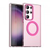 Husa MagSafe pentru Samsung Galaxy S24 Ultra S928, Techsuit, CandyCase, Roz