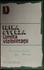 IRINA STURZA: LIMITA VIZIBILITATII/VERSURI/volum debut 1982/pref.LAURENTIU ULICI