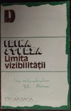 Cumpara ieftin IRINA STURZA: LIMITA VIZIBILITATII/VERSURI/volum debut 1982/pref.LAURENTIU ULICI