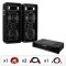 Electronic-Star SET PA DJ &amp;quot;DJ-24&amp;quot; PA-Amplificator - Difuzoare, 1200W