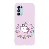 Husa compatibila cu Oppo A74 5G, Viceversa, model Unicorn Pusheen, Silicon, TPU