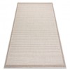 Covor SPRING 20411558 linii, cadru sisal, buclat - b&eacute;zs, 120x170 cm, Dreptunghi