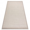 Covor SPRING 20411558 linii, cadru sisal, buclat - b&eacute;zs, 120x170 cm, Dreptunghi