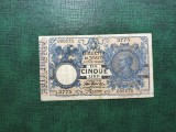ITALIA 5 LIRE 1904 SUPERBĂ