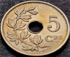 Moneda istorica 5 CENTIMES - BELGIA, anul 1925 *cod 3560 = BELGIQUE, Europa