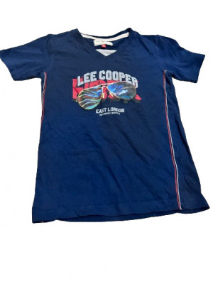 Tricou baiat , albastru inchis , marca Lee Cooper marimea 10 ani foto