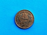 1Franc 1945 Tunisia-stare buna-Rar