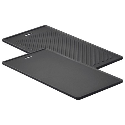 Placa din fonta cu 2 fete pentru modele G2/G3/G4/G6, R&amp;Ouml;SLE Essential GrillCooking foto