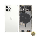 Capac Baterie Apple iPhone 12 Pro Cu Carcasa Mijloc Argintiu Swap