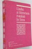 Limba si literatura romana in liceu Soc. de stiinte filologice din RSR