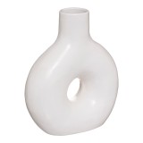 Cumpara ieftin Vaza ceramica Wanif, Pako World, Alb, 17x7x19 cm