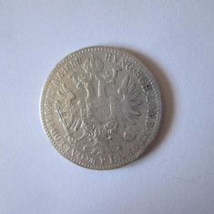 Austro-Ungaria 1/4 Florin 1858 A argint in stare buna