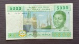 Statele Central Africane - 5000 Francs / franci (2002)