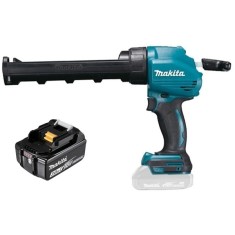 Makita DCG180Z + BL1830B - Pistol pentru etansare 5000 N + Acumulator Li-Ion 18 V 3 Ah