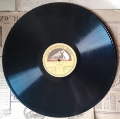 Enrico Caruso Elegie/ Ave Maria disc gramofon/patefon