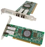 Placa de retea Fiber Channel HP Qlogic AB379-60101 PCI-X 2.0 FC Dual Port 4GB FC2410401-70 E