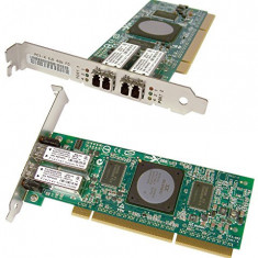 Placa de retea Fiber Channel HP Qlogic AB379-60101 PCI-X 2.0 FC Dual Port 4GB FC2410401-70 E