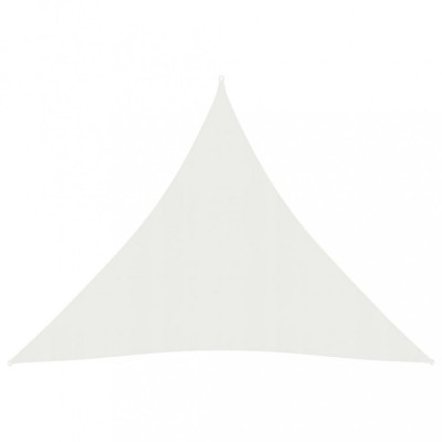 Parasolar, alb, 3x3x3 m, HDPE, 160 g/m&amp;sup2; GartenMobel Dekor foto