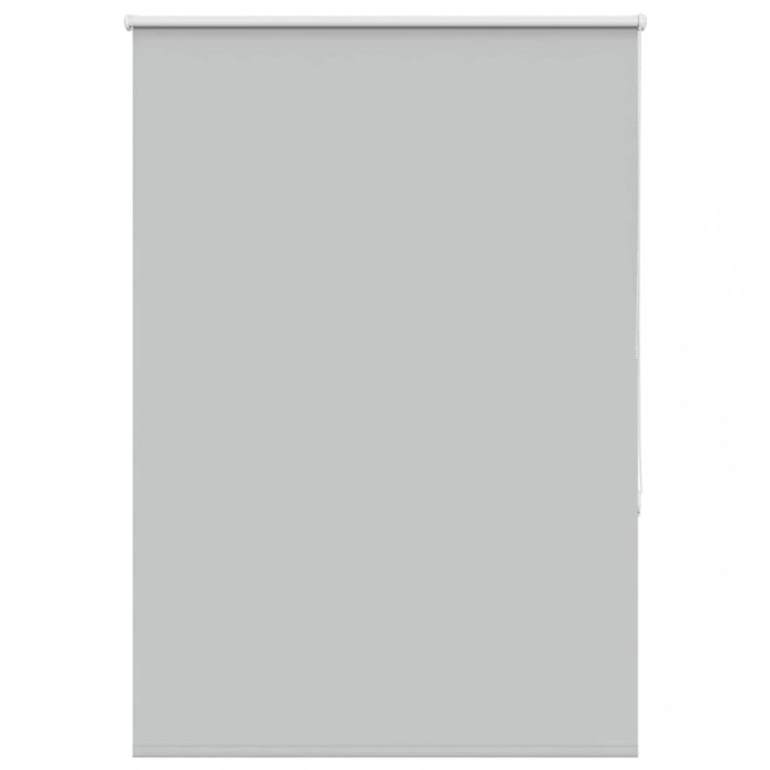Gossi jaluza cu role opace gri deschis latime material 100,7 cm