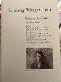 Wiener Ausgabe / Ludwig Wittgenstein 1374p