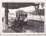 Bnk foto - Cu vaporul pe Dunare - anii `70, Alb-Negru, Romania de la 1950, Transporturi