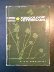 M. RIPEANU - TOXICOLOGIE VETERINARA foto