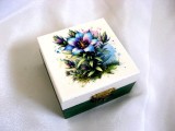Cutie din lemn decorata 51402
