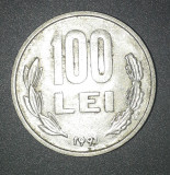 Moneda 100 lei 1991 * Romania