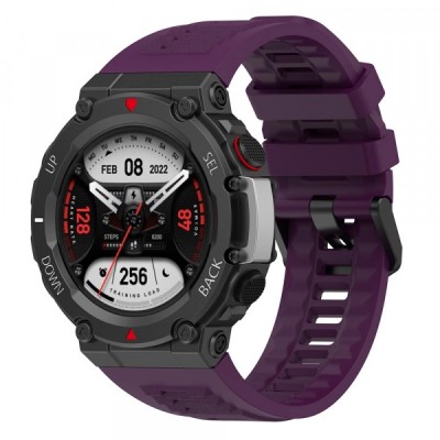 Curea Techsuit W067 pentru Amazfit T-Rex 2, Mov foto