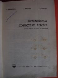 Autoturismul Dacia 1300-A.Brebenel,C.Mondiru,I.Farcasu foto