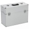 vidaXL Cutie de scule, argintiu, 47x36x20 cm, aluminiu 91845
