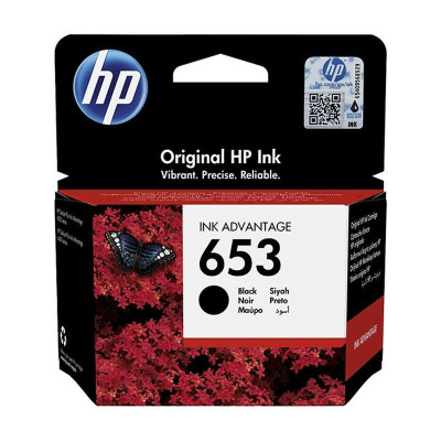 Cartus original HP 653 Black 3YM75AE, pentru Deskjet Plus 6075, Deskjet Plus 6475 foto