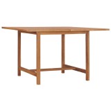 Cumpara ieftin Masă de grădină, 110x110x75 cm, lemn masiv de tec