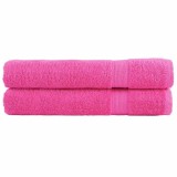 Cumpara ieftin Prosoape premium SOLUND 2 buc. roz 100x200 cm 600 gsm