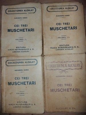 Cei trei muschetari 1-4 - Alexandru Dumas Libraria Alcalay foto