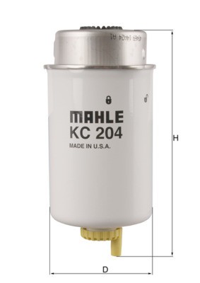MAHLE KC 204 filtru combustibil foto