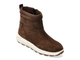 Ghete GEOX maro, D6626C, din piele intoarsa