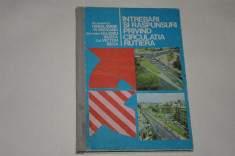 Intrebari si raspunsuri privind circulatia rutiera - Victor Beda - 1977 foto