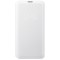 Husa Textil Samsung Galaxy S10e G970, Led View, Alba EF-NG970PWEGWW