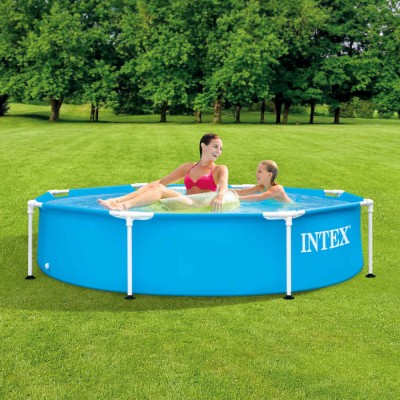 Intex Piscină cu cadru de metal, 244 x 51 cm 92516 foto