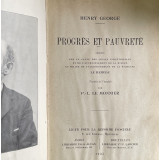 PROGRES ET PAUVRETE par P.- L. LE MONNIER , 1925