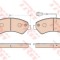 Set placute frana,frana disc FIAT DUCATO platou / sasiu (250, 290) (2006 - 2016) TRW GDB1982