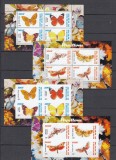 Burundi 2011 - FLUTURI - 4 Colite D + NDT - MNH, Nestampilat