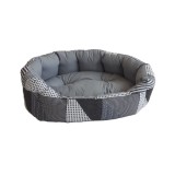 CULCUS TEXTIL PENTRU CAINI SI PISICI ORIONE L BLACK-GREY 80x60x22 60008004