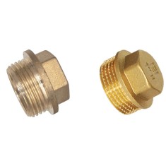 Dop din bronz, 3/8&quot;, filet exterior