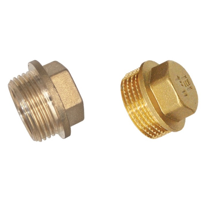 Dop din bronz, 3/8&quot;, filet exterior