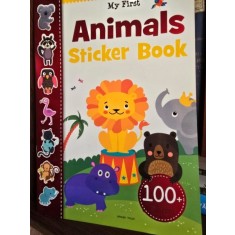 My first animal sticker book (Prima mea carte cu stickere cu animale - carte in limba engleza)