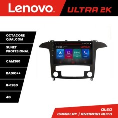 Navigatie Ford S-Max 2008-2012 E-003 Octa Core Android Radio Bluetooth GPS WIFI/4G DSP 2K 8+128GB 360 Toslink CarStore Technology