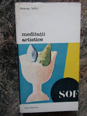 MEDITATII ARTISTICE-ARDENGO SOFFICI foto